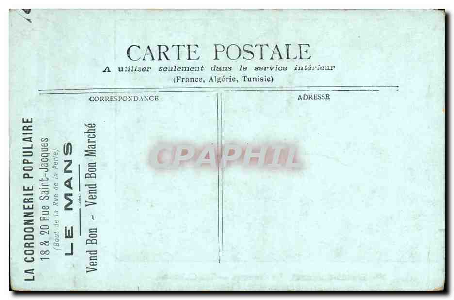 CPA Militaria Petit Gerard Le Drapeau Salon 1903 — Rückseite