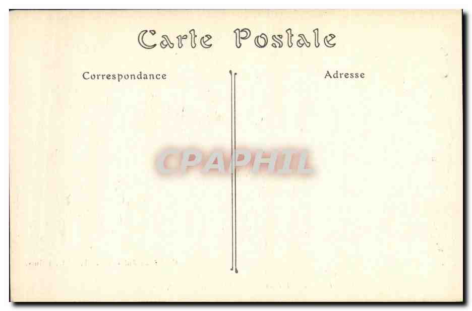CPA Militaria Campagne de 1914 Bombardement de Reims Interieur de la cathedrale Lustre de la chapelle du Sacre Coeur  — Rückseite