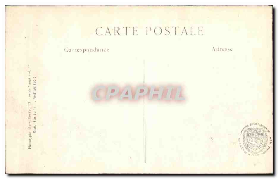 Carence (Pas-de-Calais) — Ruines après la guerre 1914-15 — L. C. H. Paris, n°438 — Reverso