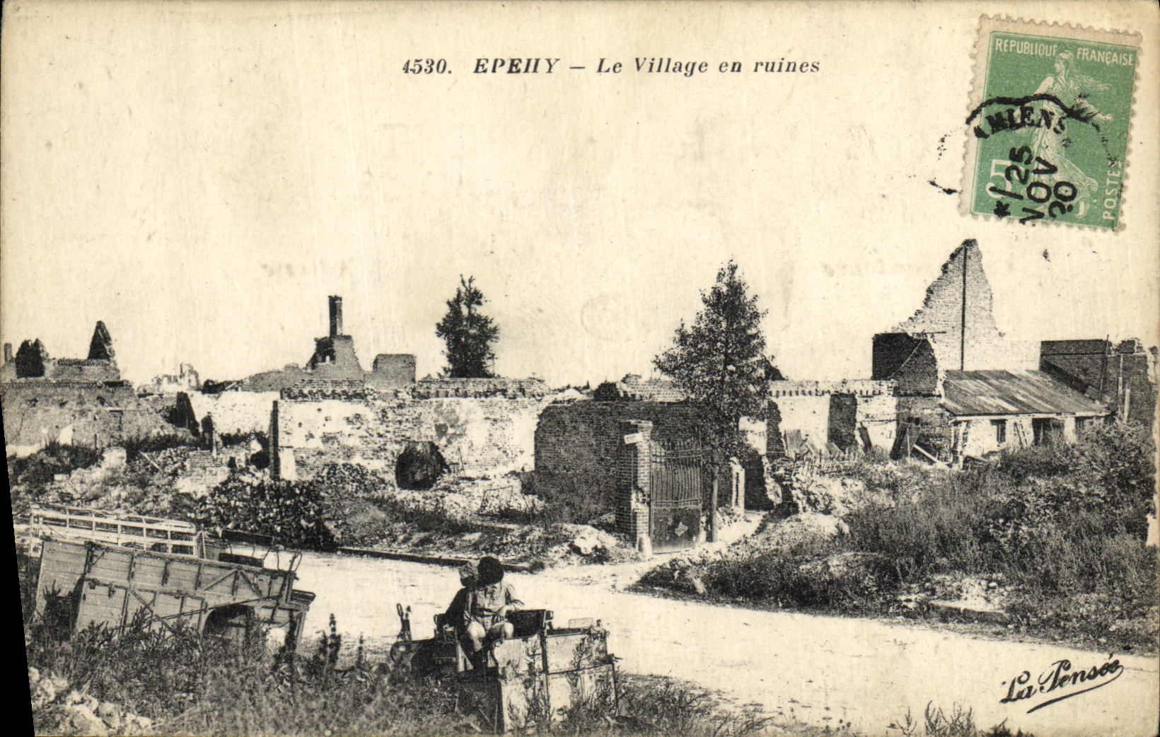 EPEEY — Das zerstörte Dorf — La Pensée, n° 4530