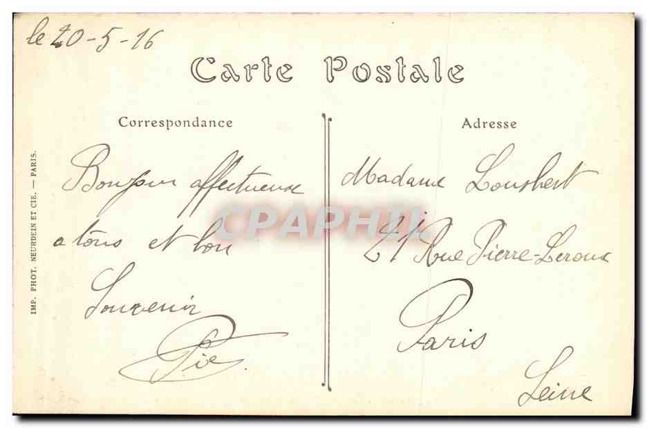 CPA Militaria Ramscapelle Le cimetiere et l eglise apres le bombardement par les allemands  — Rückseite