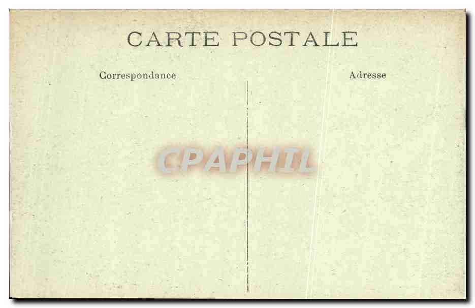 CPA Militaria Paris 13 juillet 1919 Hotel de Ville Les regiments a fourragere rouge  — Rückseite