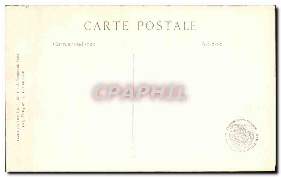 CPA Militaria Neuville St Vaast Les ruines du cimetiere  — Rückseite