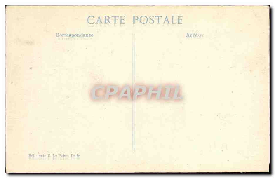 CPA Militaria Ruines de Louvain Rue de Diest — Rückseite