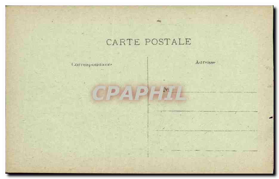 CPA Militaria Bras Ruines de Village Vues de L Eglise  — Rückseite