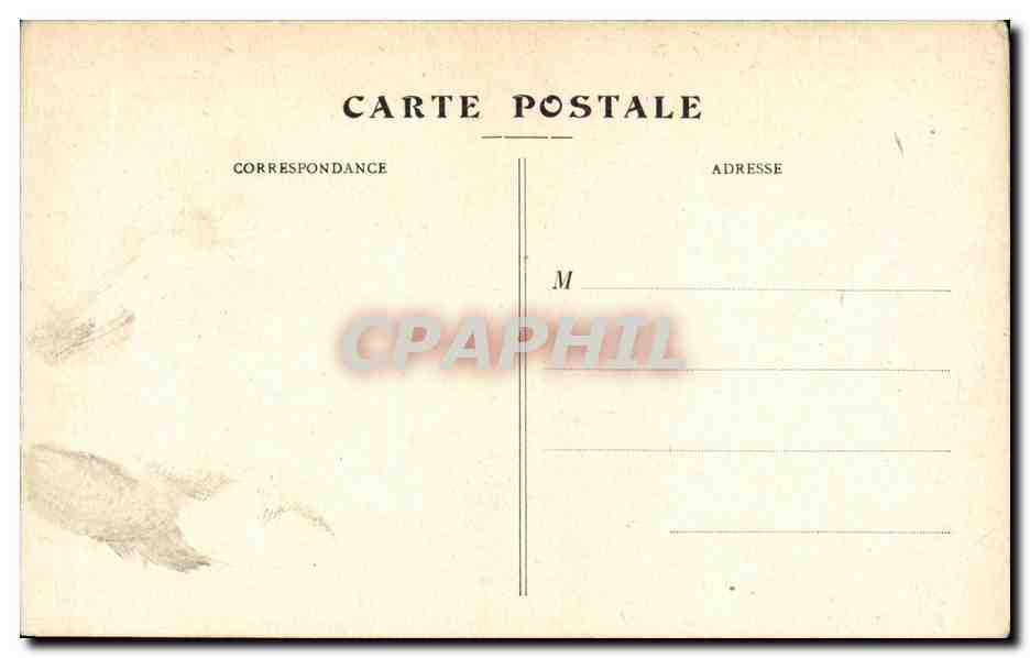 CPA Militaria Ruines de l eglise de l abbaye de Chaaalis — Reverso