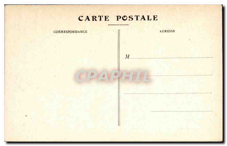 CPA Militaria Soissons La Cathedrale en Novembre 1918 — Rückseite