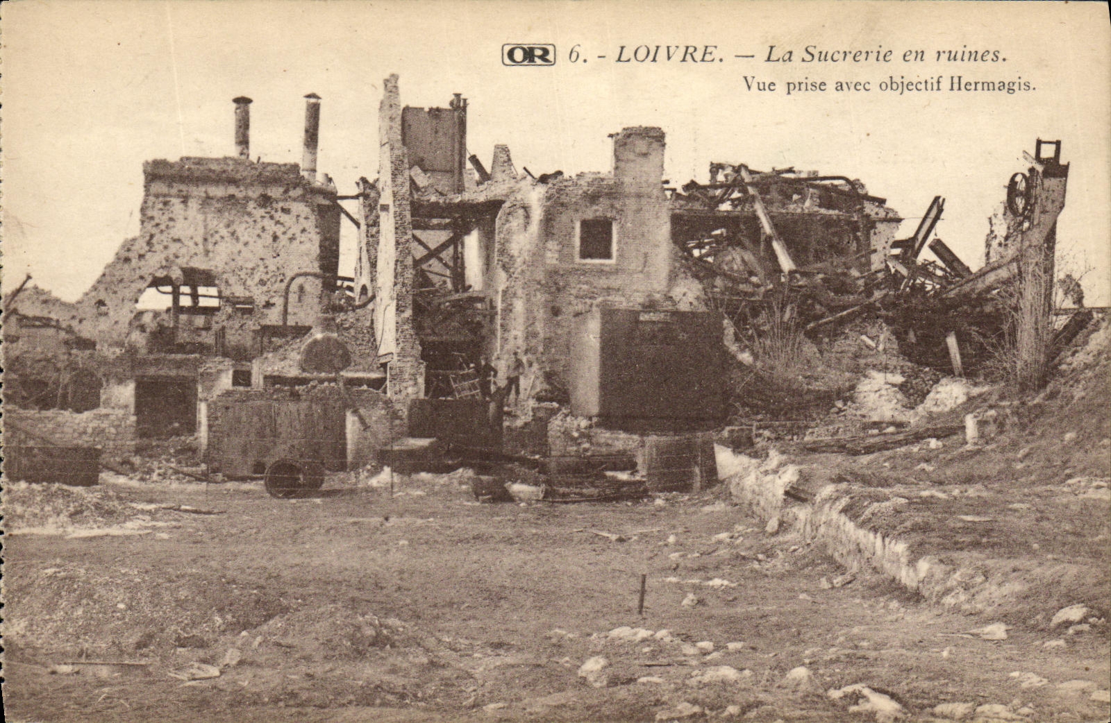 Loivre — La Sucrière en ruines — OR, n°6