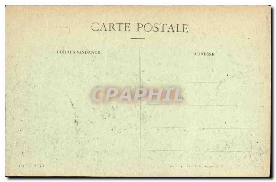 CPA Militaria Reims Campagne de Bombardement Epernay Rue du Commerce Etablissements Moet et Chandon  — Rückseite