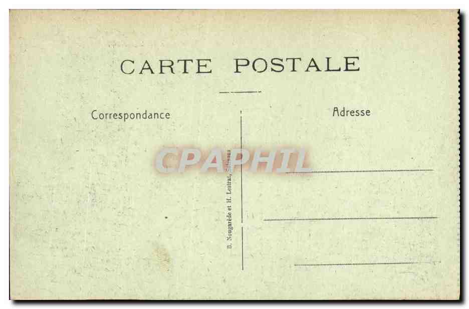 L'Ailette à Anizy — vue de la forêt dévastée — B. Nougardel et H. Leirat, Suresnes — Rückseite