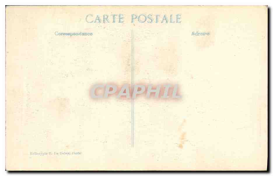 Sermaize après la bataille — 1914 — Éditeur ELD — Rückseite