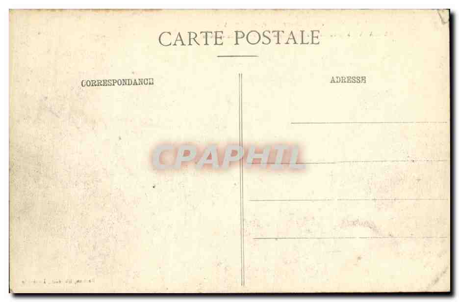 Baccarat bombardé par les Allemands — Vue intérieure — Bastien, 110, Luneville — Rückseite