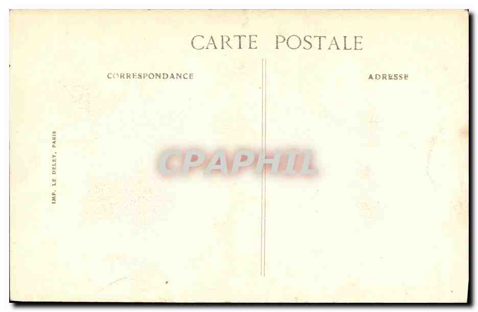 CPA Militaria Fetes De La Victoire Cenotaphe erige sous l Arc de triomphe de l Etoile Paris  — Rückseite