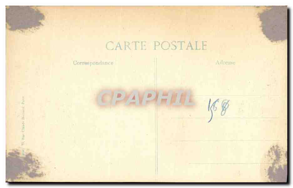 CPA Militaria Reims Boulevard Lundy  — Rückseite