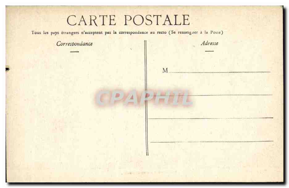 CPA Militaria Zouaves en avant Poste — Rückseite