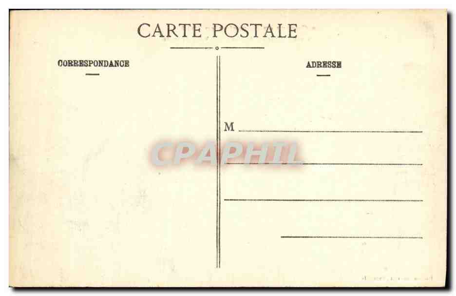 CPA Militaria La Guerre en Lorraine Crevic Bombarde par les Allemands Vue Interieure — Rückseite