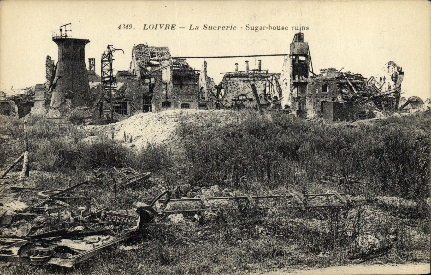Loivre — La Sucrière — Ruine della casa dello zucchero