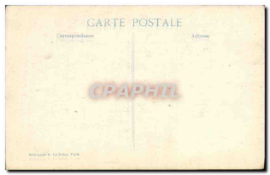 CPA Militaria Melle Couvent Detruit par les Allemands  — Rückseite