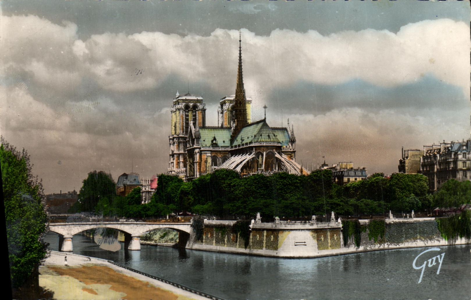 CPA Paris et Ses Merveilles La Pointe est de l lle de la Cite