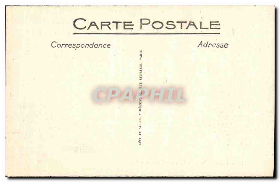 CPA Paris Le Foyer de L Opera — Rückseite