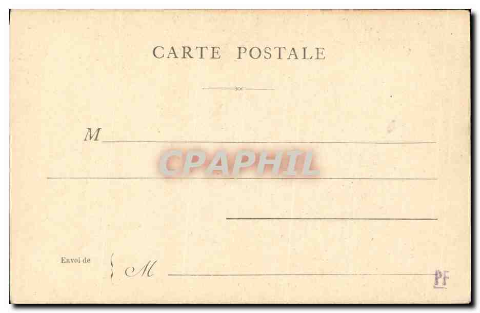 CPA Paris Le Moulin de Longchamps — Rückseite