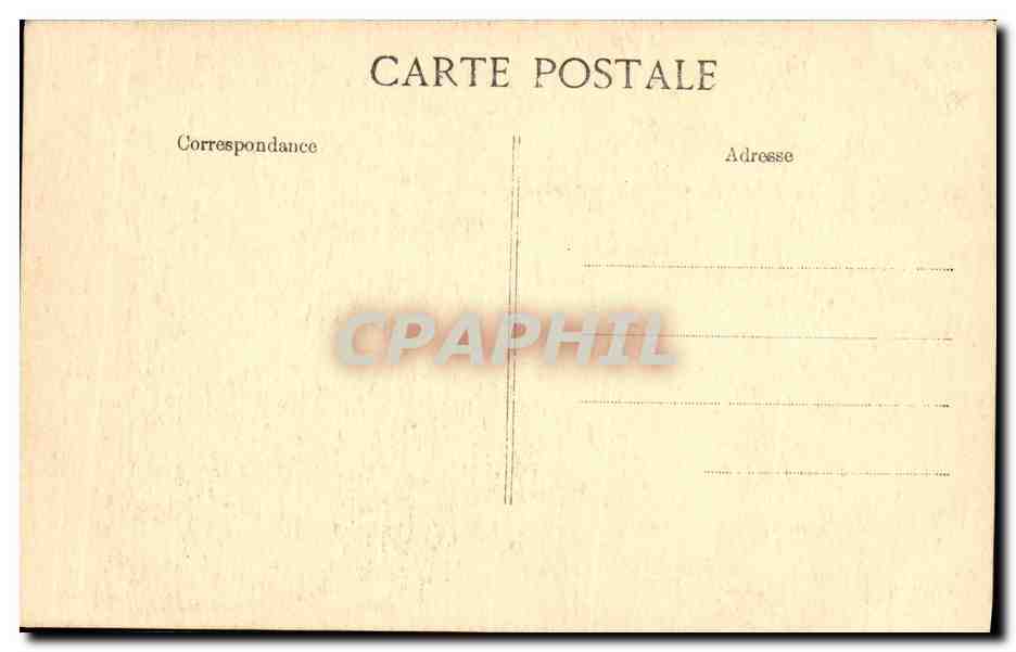 CPA Tresor de Notre dame de Paris Coffret 18eme Croix de Mission de St Vincent de Paul — Rückseite