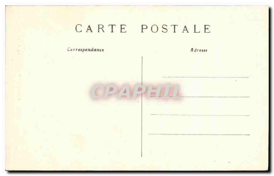 CPA Tresor La Sainte Chapelle Paris Le portail — Rückseite