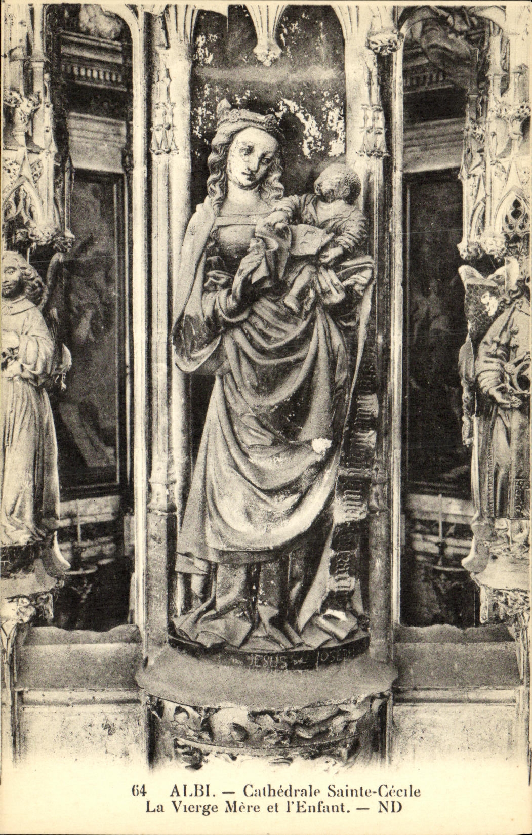 Albi — Cathédrale Sainte-Cécile — La Vierge Mère et l'Enfant