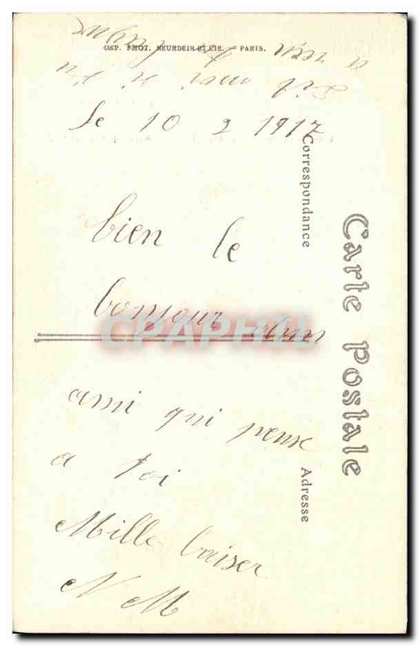 CPA Guerre Boesinghe Le chateau Militaria — Rückseite