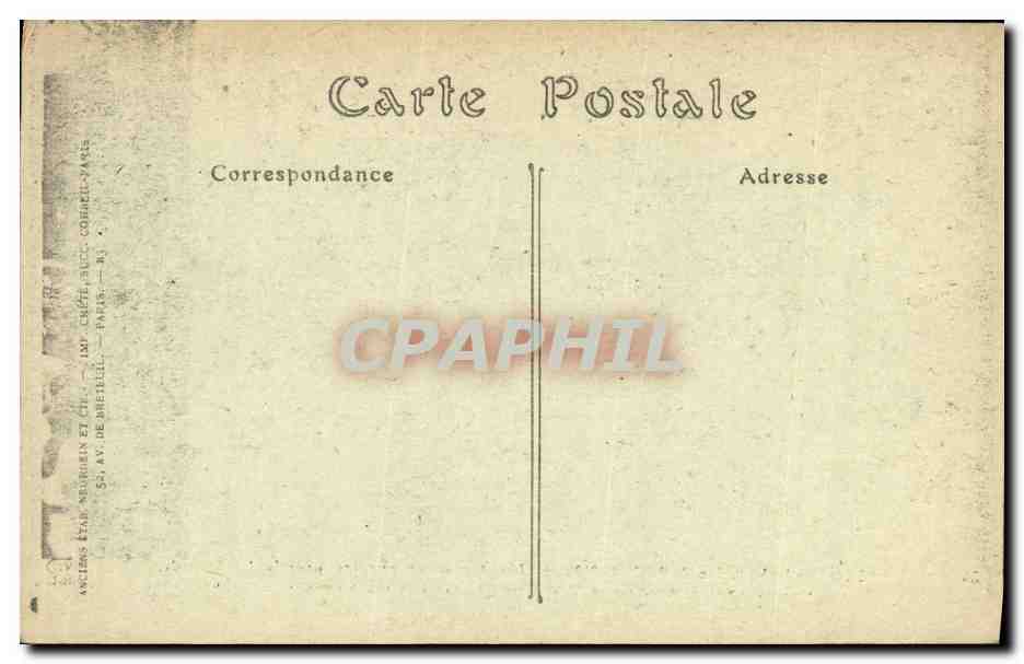 CPA Fetes de la Victoire 14 juillet 1919 Les Goumiers sur les grands boulevards Paris  — Rückseite