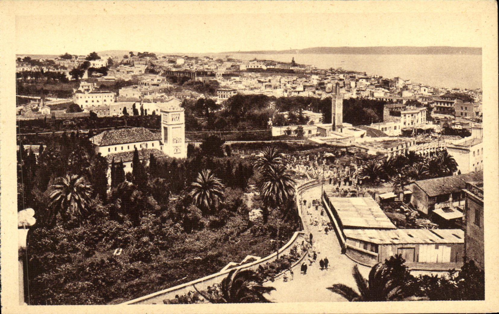 CPA Tanger Prise de la Villa de France