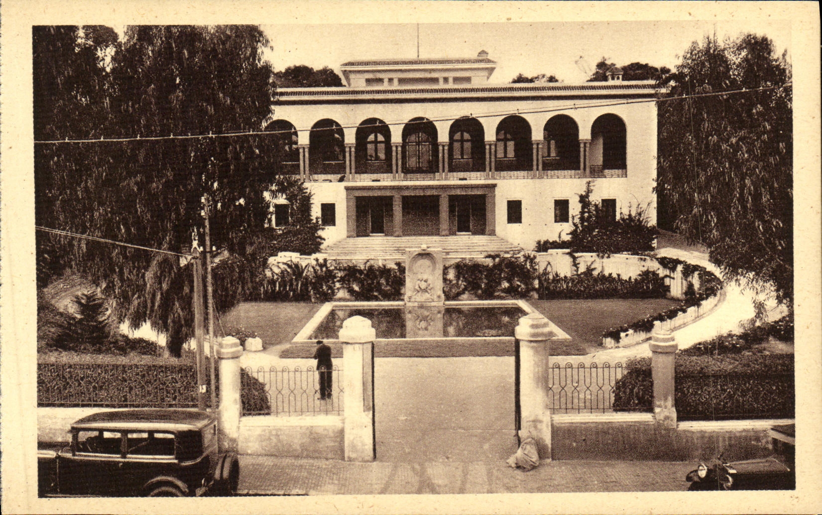 CPA Tanger Palais Consulaire de France
