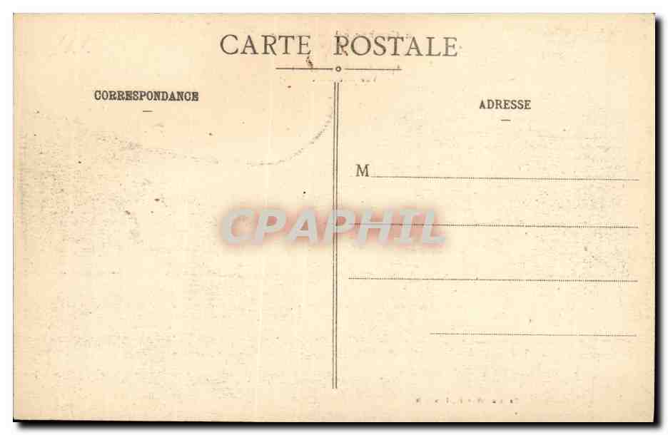 Gerbéviller — Après le bombardement en 1914 — Vue intérieure — Reverso