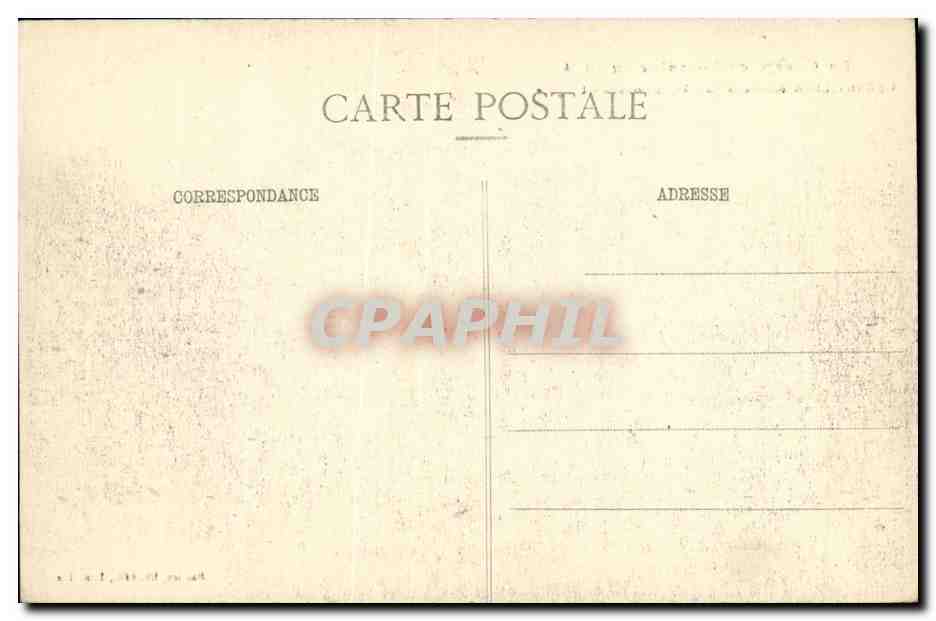 Gerbéviller — Bombardierung der Kirche 1914 — Beatien, lib.-édit., Lunéville — Rückseite