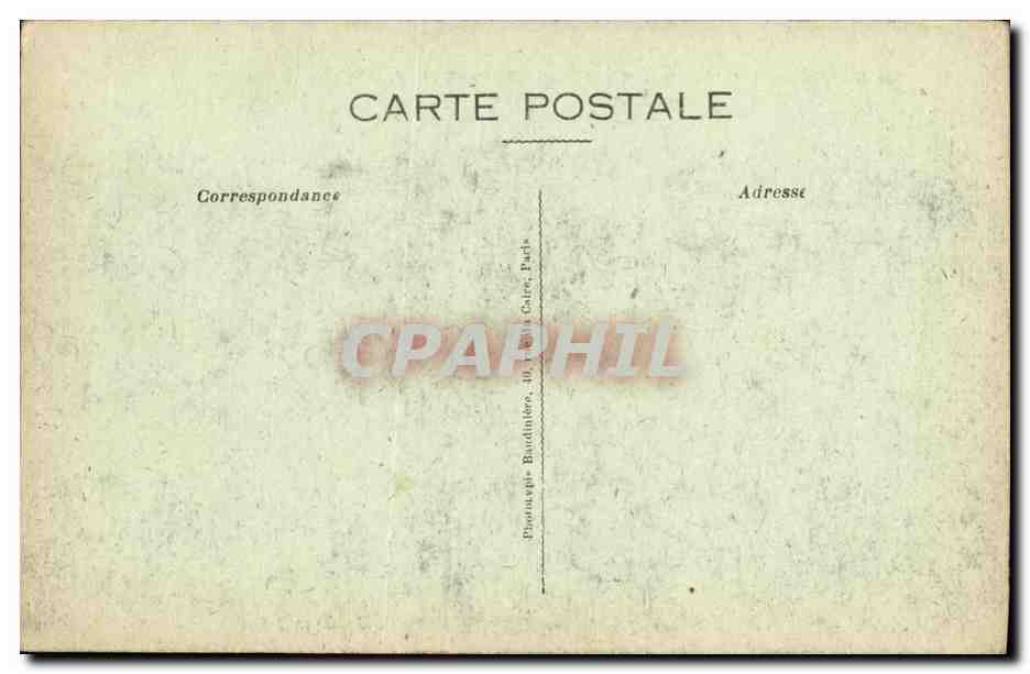 Bombarde ment de Verdun — Vue prise de l'Archevêché — Phot-Express Visé Paris 1155 — Rückseite