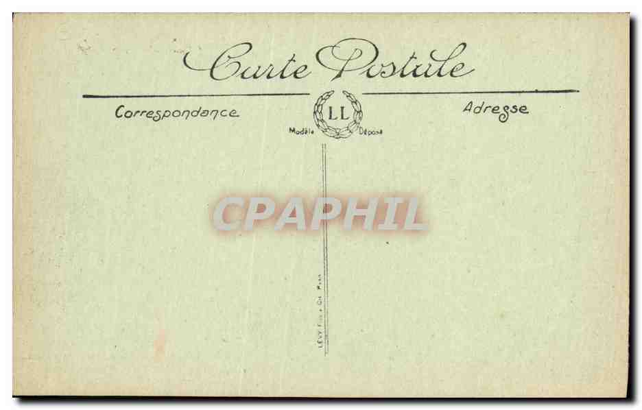 Place Mazel, maisons bombardées — Verdun — Vise Paris n° 819 — Rückseite