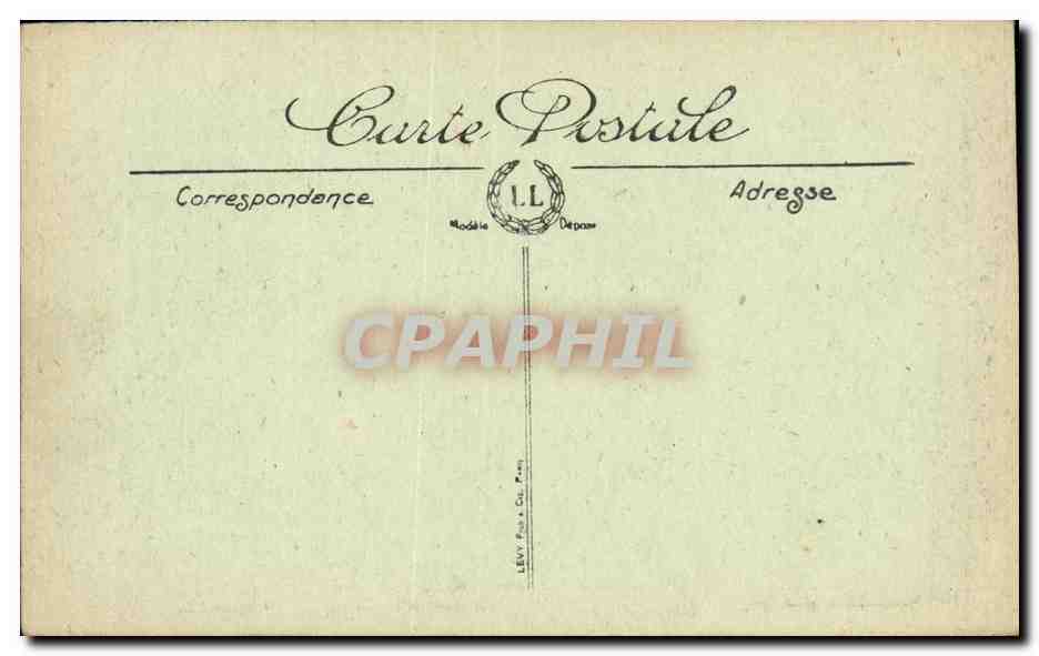 Verdun — Eine Straße nach dem Bombenangriff — Vied Parle n°823 — Rückseite