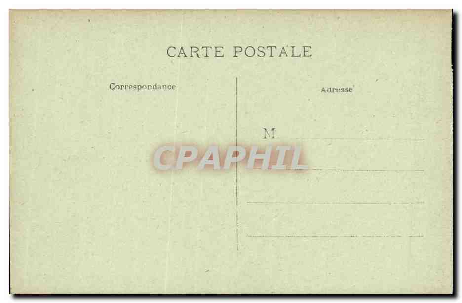 CPA Verdun en Runes La cathedrale Militaria — Rückseite