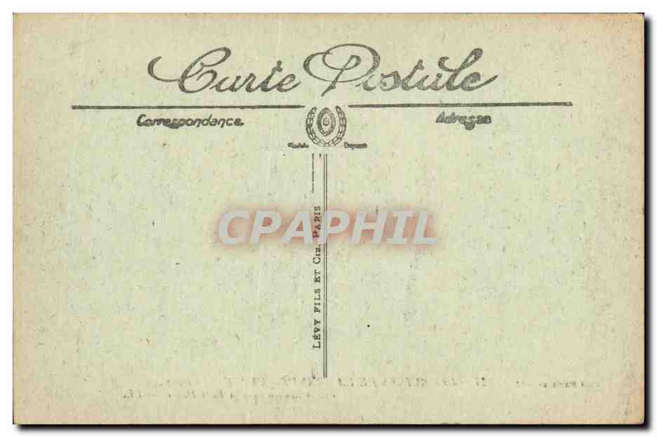Ruinen des Großen Krieges — Verdun — LL. — Vieux Perta n° 537 — Rückseite