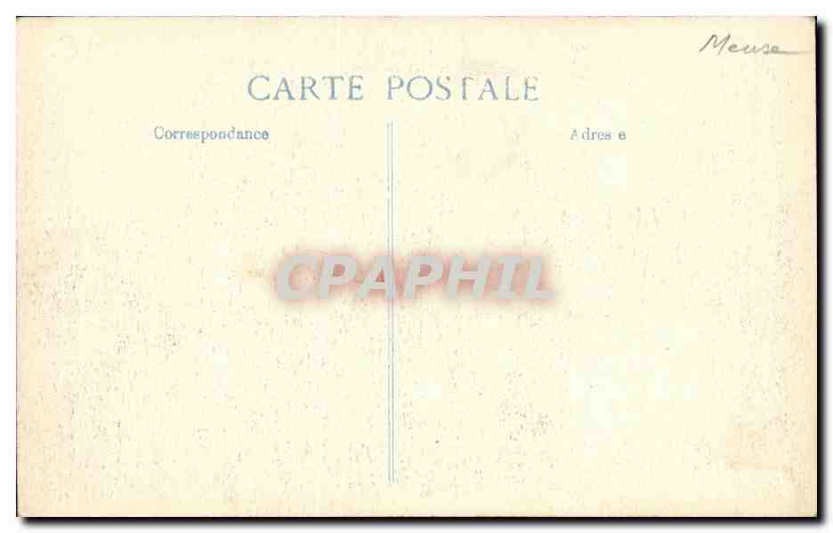 CPA Militaria Bataille de la Marne Mogneville Le moulin  — Rückseite
