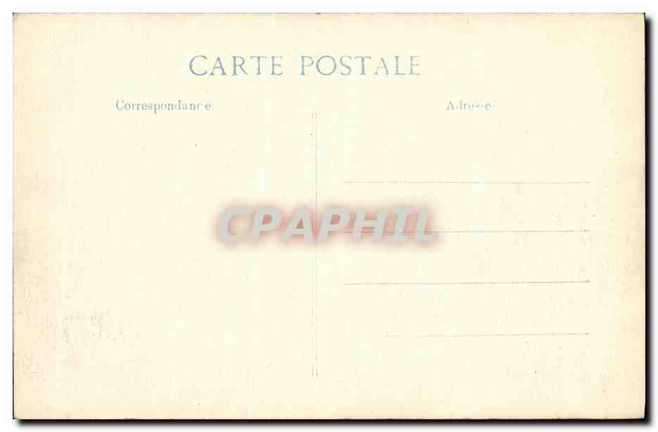 CPA Militaria Bataille de la Marne Blesmes Les ruines  — Rückseite