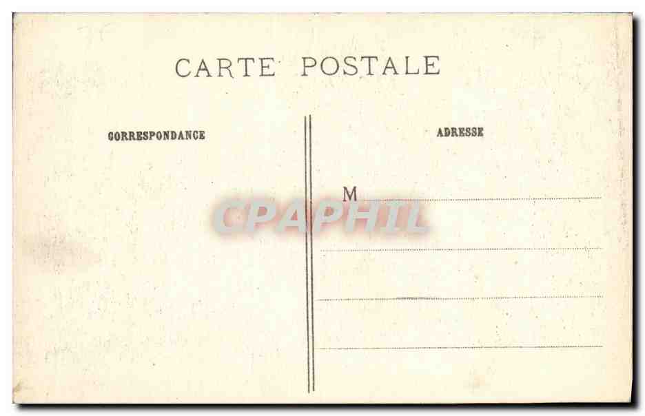 CPA Militaria Saint Hilaire ruines apres le passage des allemands  — Rückseite