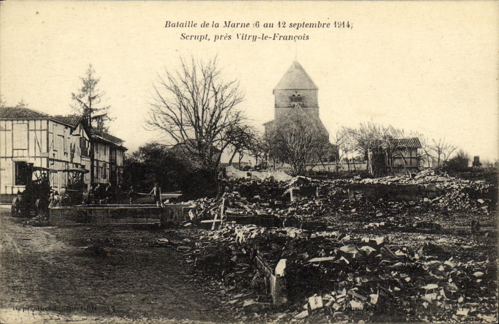 Bataille de la Marne — 6 au 12 septembre 1944 — Scruppt près Vitry-le-François
