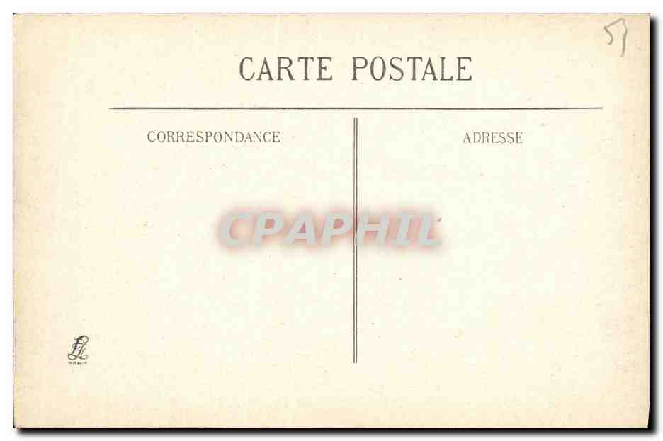 Reims : maison bombardée — série 339 — éditeur L. Planchy — Rückseite