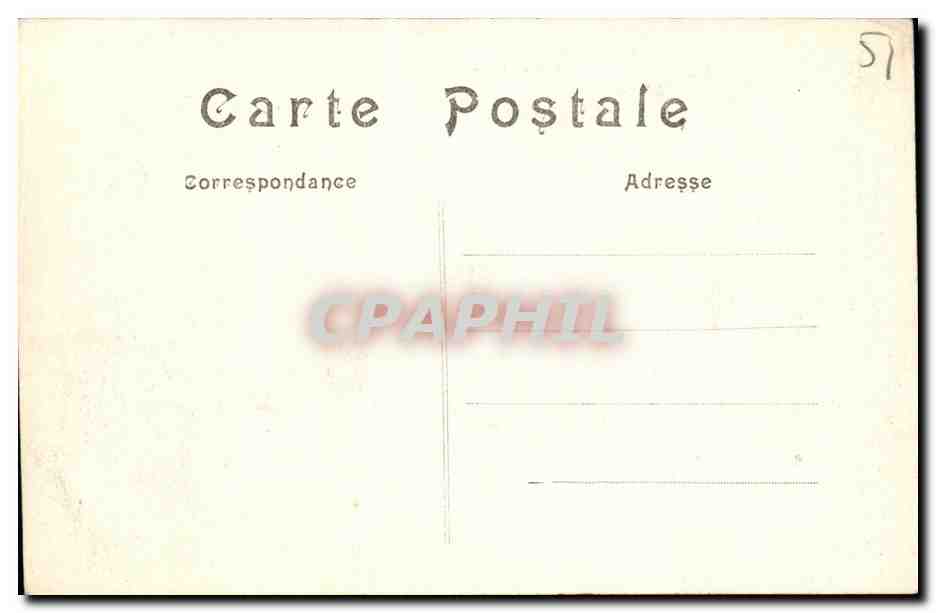 CPA Militaria Bataile de la MArne Sommeille Maison commune — Rückseite