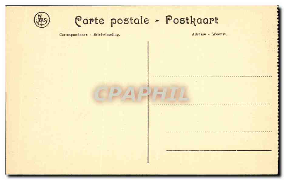 CPA Exposition de Gand 1913 Palais colonial Galerie circulaire  — Rückseite