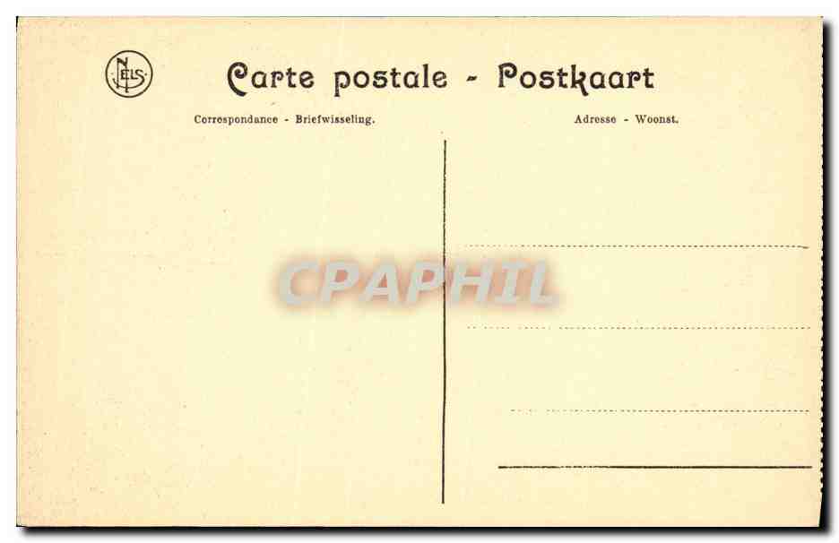 CPA Exposition de Gand 1913 Palais Colonial Galerie circulaire  — Back