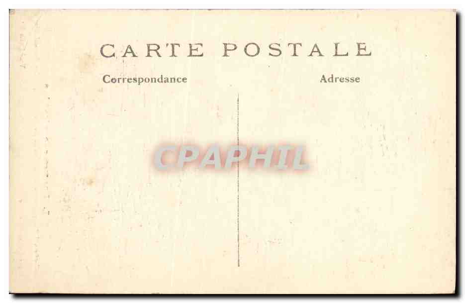 CPA Militaria Une Messe Sous les Obus — Rückseite