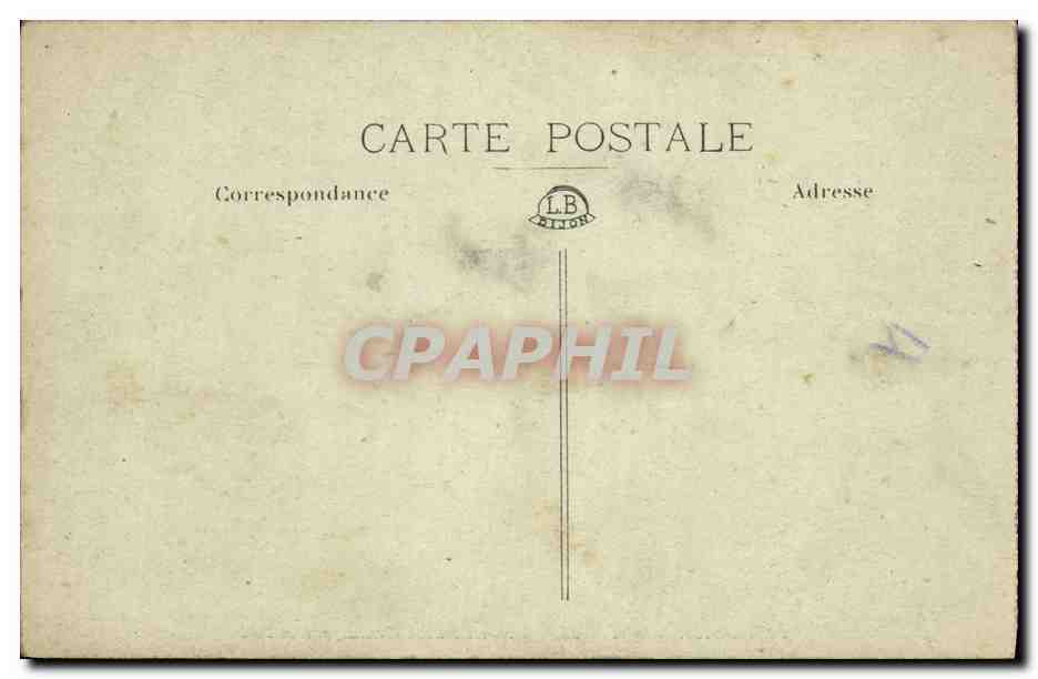 CPA Militaria Pont A Mousson Bombarde Interieur Maison Marchal Rue du pont  — Rückseite
