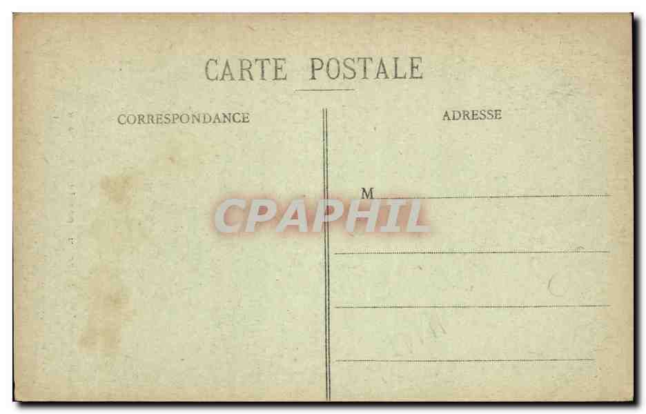 CPA Militaria Le Guerre en Lorraine Rechicourt la Petite Interieur de l eglise  — Rückseite